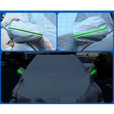 Накидка на лобовое стекло автомобиля Carcover от солнца и снега-6
